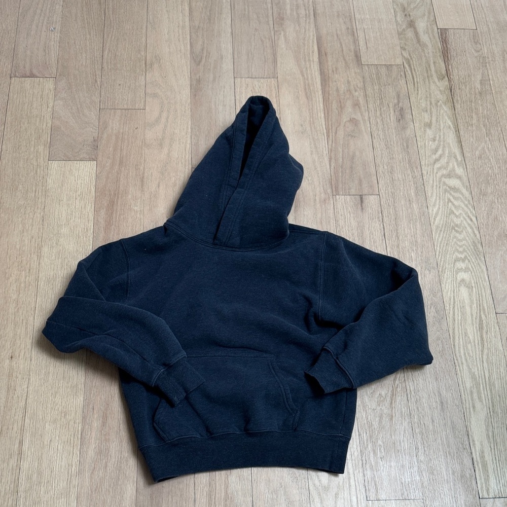 Aritzia heather navy hoodie